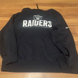 Nike Black Raiders Hoodie XXL